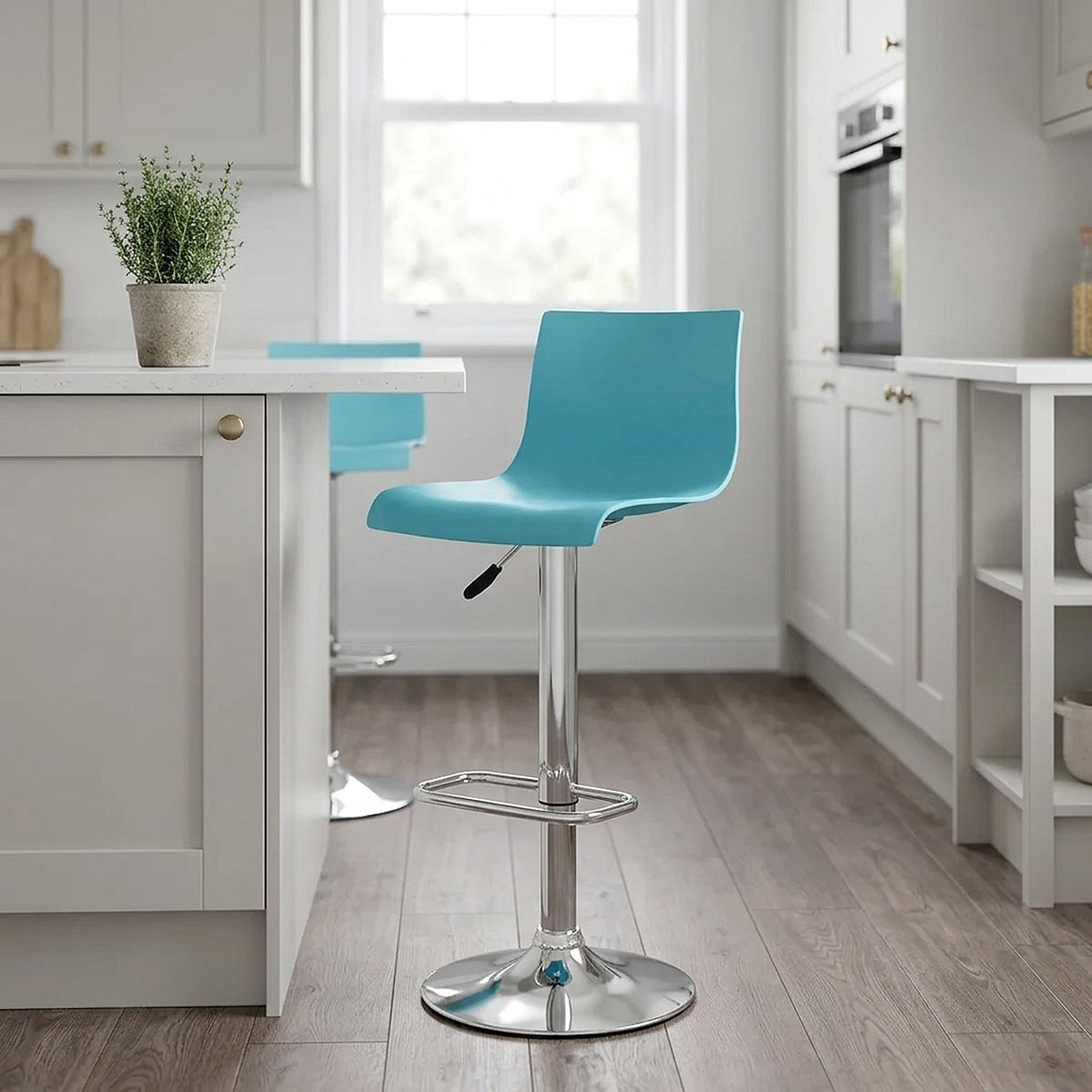Serena Bar Stool Blue