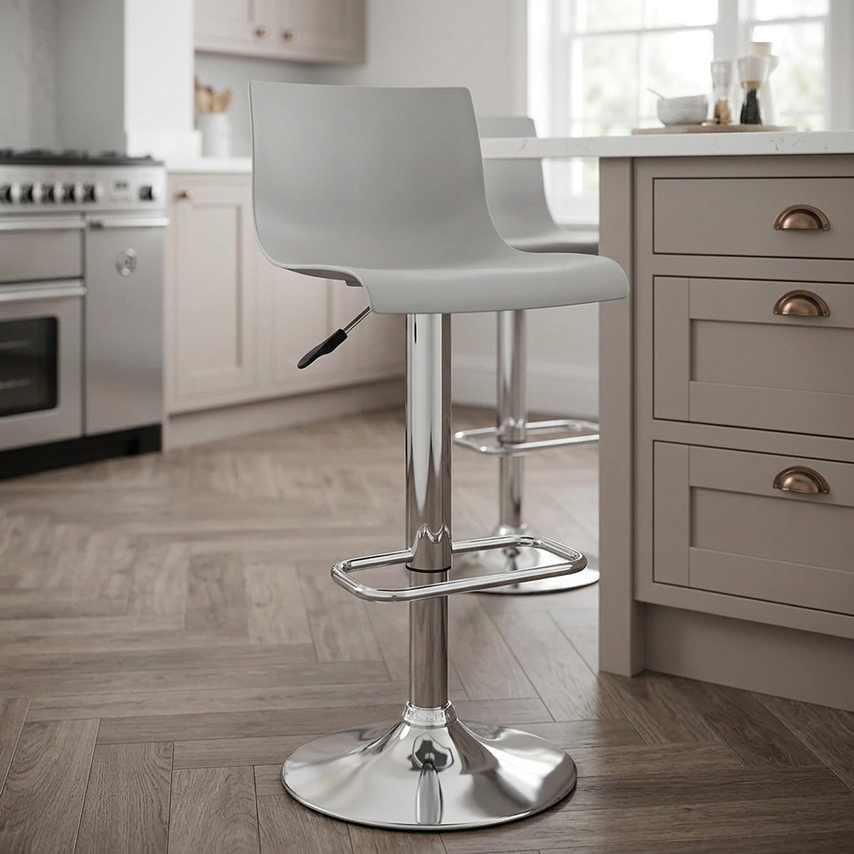 Serena Bar Stool Grey