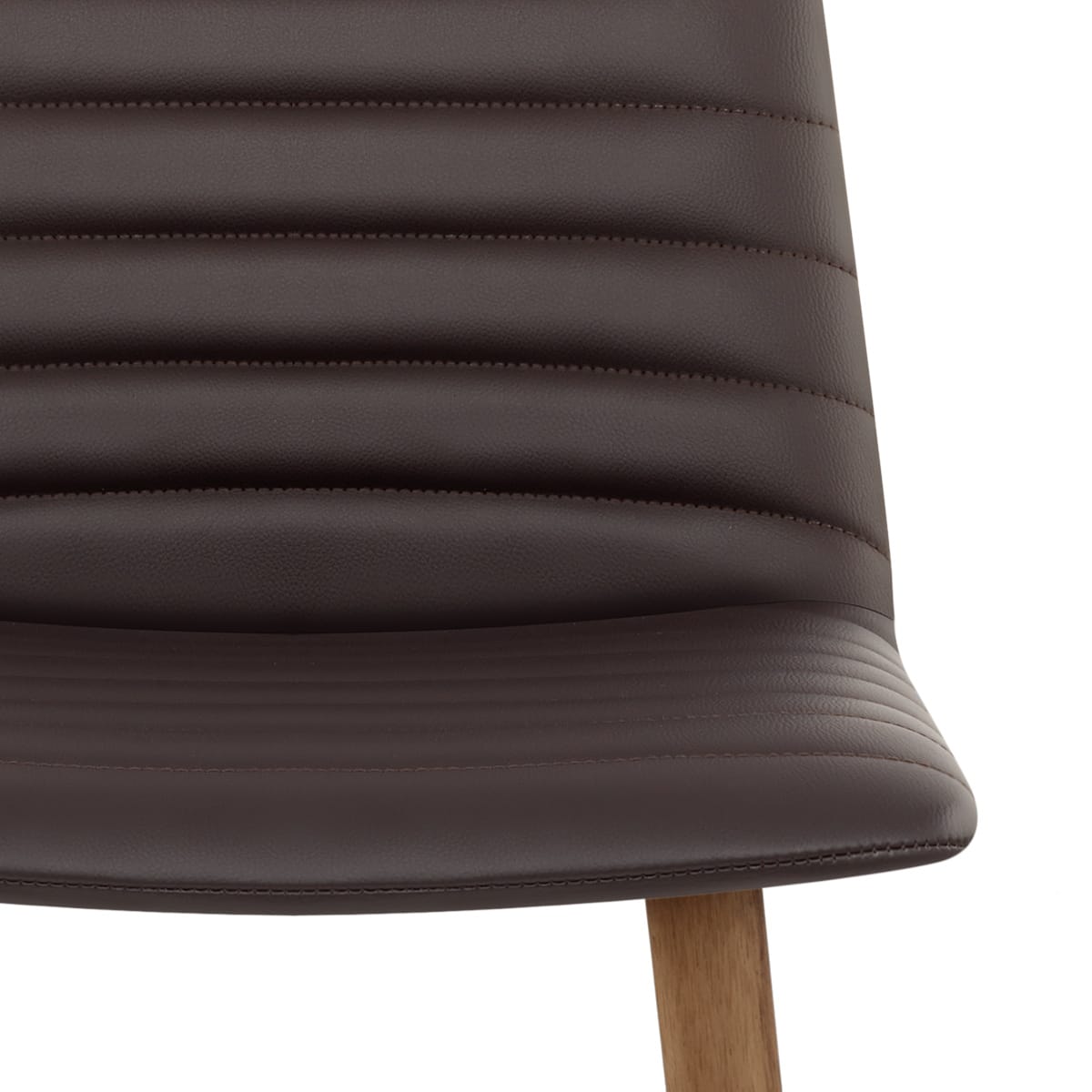 Spritz Wooden Stool Brown