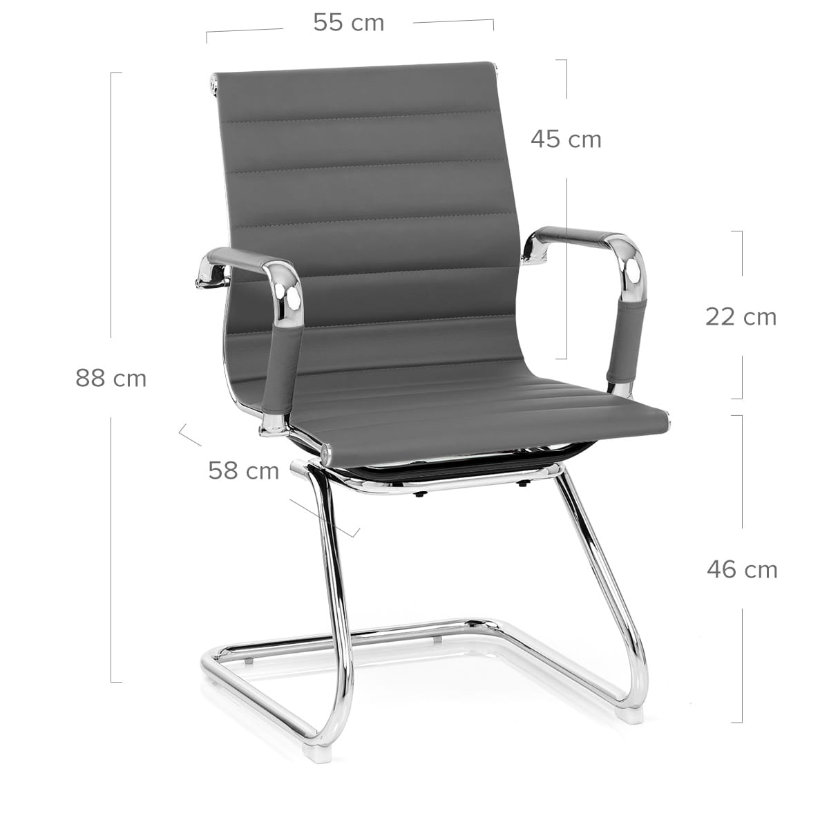 Task Office Chair Grey