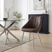 Tempo Dining Chair Brown