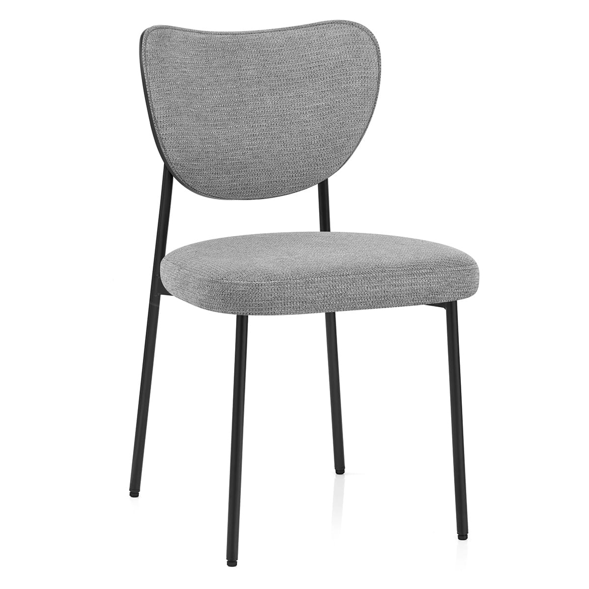 Tosca Dining Chair Grey Fabric