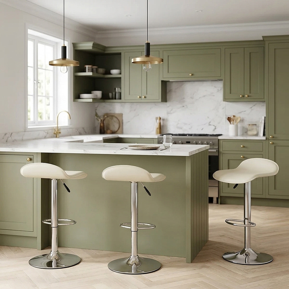 Zars Bar Stool Cream